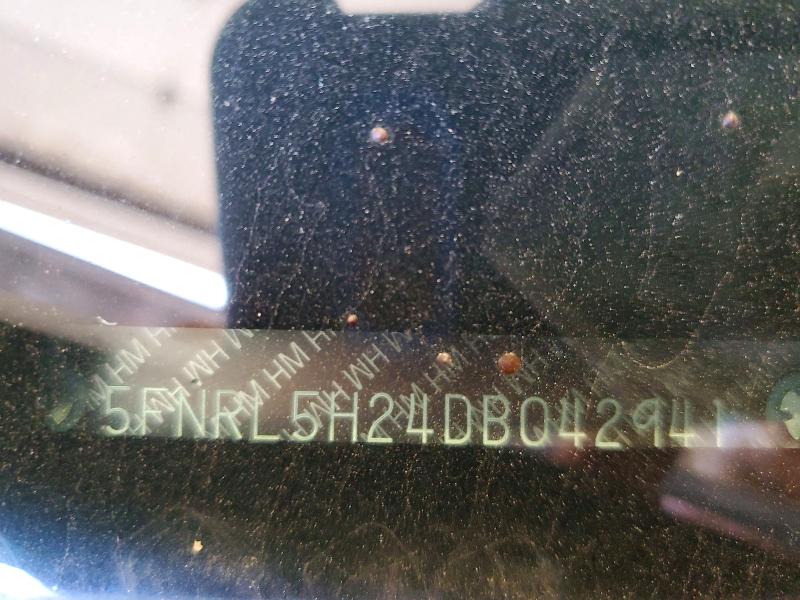 68956696 :رقم المزاد ، 5FNRL5H24DB042941         vin ، 2013 Honda Odyssey مزاد بيع
