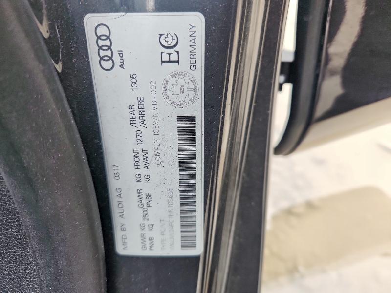 2017 Audi A7 მანქანა იყიდება აუქციონზე, vin: WAUW2AFC1HN105685, აუქციონის ნომერი: 69508576