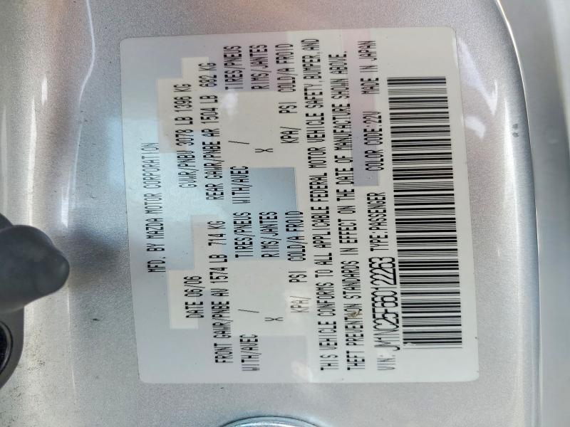 Aukcja sprzedaży 2006 Mazda Mx-5 Miata, vin: JM1NC25F660122263, numer aukcji: 68652296