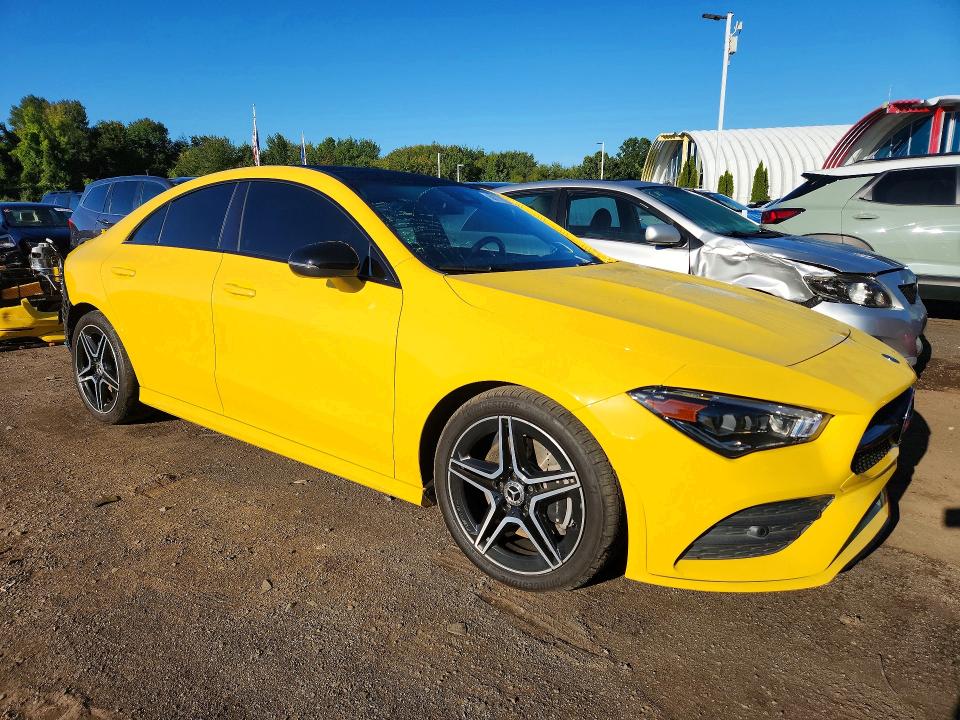 Aukcja sprzedaży 2020 Mercedes-benz Cla, vin: WDD5J4HB9LN060291        , numer aukcji: 68775736