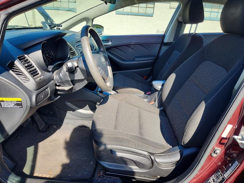 70703736 :رقم المزاد ، 3KPFK4A70JE236440 vin ، 2018 Kia Forte مزاد بيع