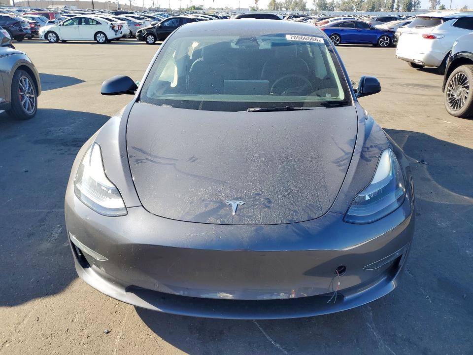2022 Tesla Model 3 მანქანა იყიდება აუქციონზე, vin: 5YJ3E1EB4NF267147, აუქციონის ნომერი: 70566566