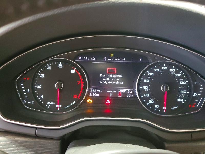 Aukcja sprzedaży 2018 Audi A4 Allroad, vin: WA18NAF41JA031784, numer aukcji: 68922446