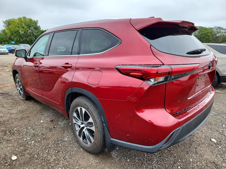 Aukcja sprzedaży 2021 Toyota Highlander, vin: 5TDGZRBHXMS559098, numer aukcji: 68956666