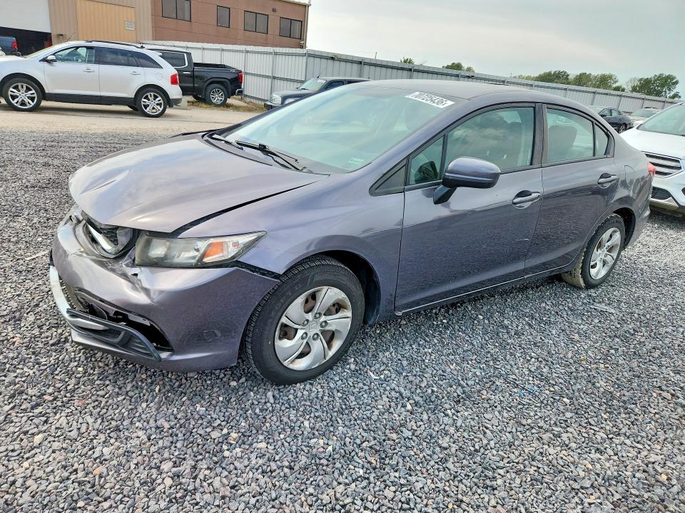 2014 Honda Civic მანქანა იყიდება აუქციონზე, vin: 19XFB2F5XEE036831, აუქციონის ნომერი: 70725436