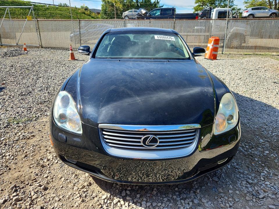 69086476 :رقم المزاد ، JTHFN48Y220005666 vin ، 2002 Lexus Sc مزاد بيع
