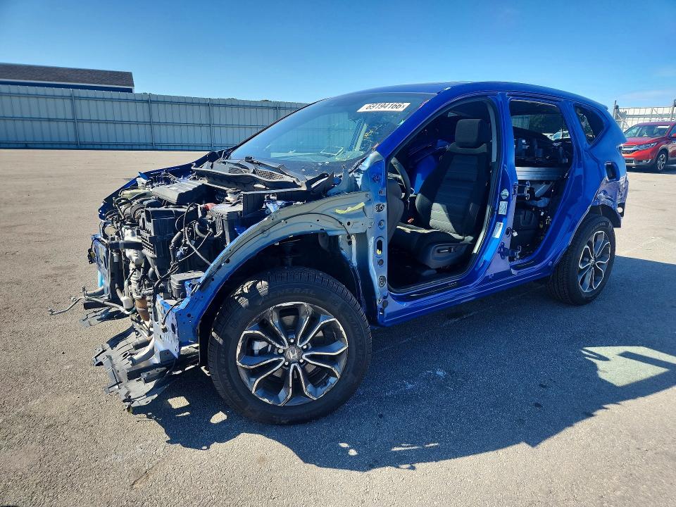 69194166 :رقم المزاد ، 7FARW2H52ME005312 vin ، 2021 Honda Cr-v مزاد بيع