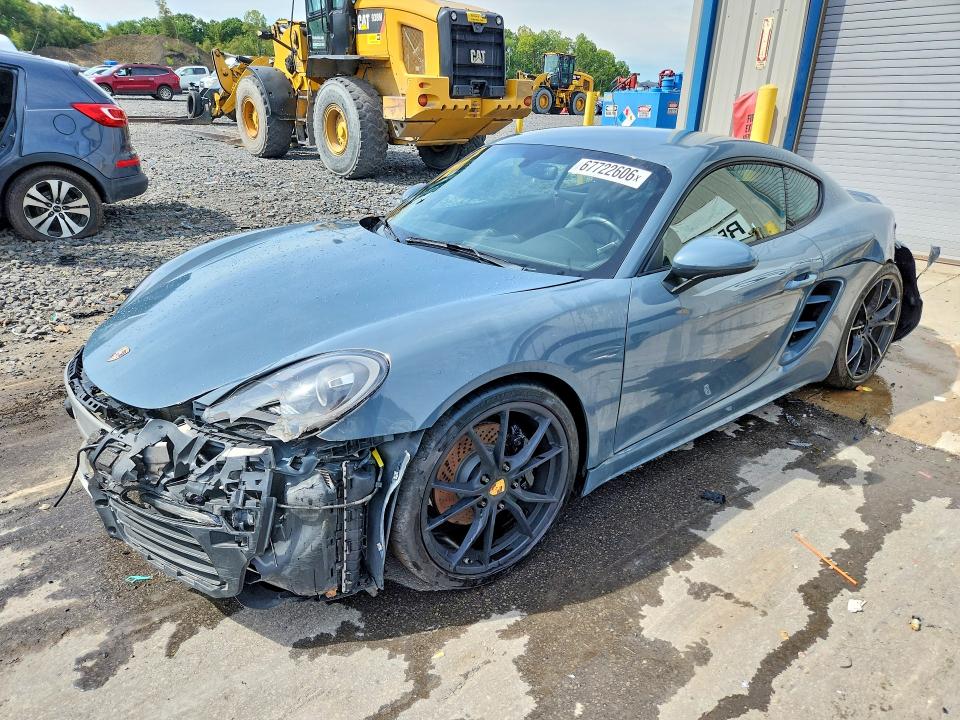 Продажа на аукционе авто 2017 Porsche Cayman, vin: WP0AA2A86HS270870        , номер лота: 67722606