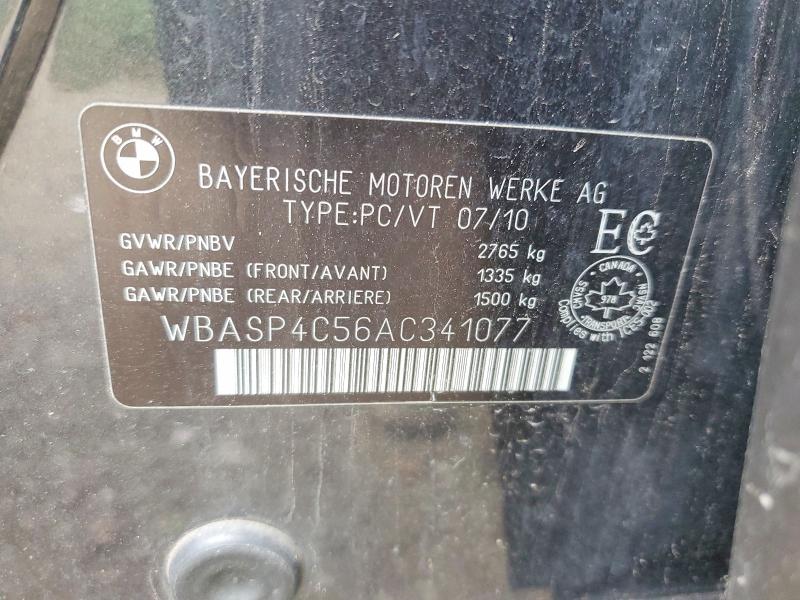 Продаж на аукціоні авто 2010 Bmw 550, vin: WBASP4C56AC341077, номер лоту: 68942306