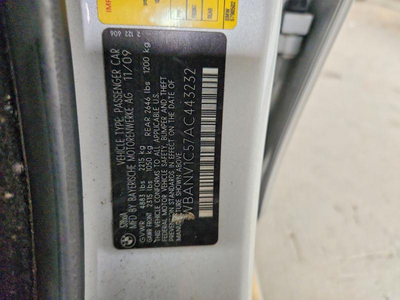 Продажа на аукционе авто 2010 Bmw 528, vin: WBANV1C57AC443232, номер лота: 67656356
