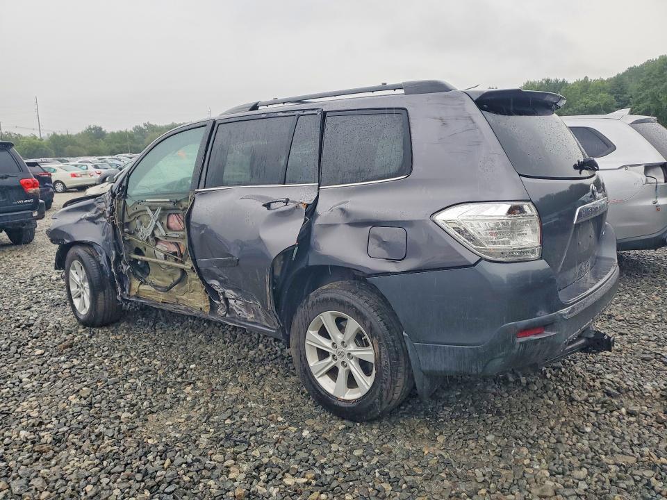 2012 Toyota Highlander მანქანა იყიდება აუქციონზე, vin: 5TDBK3EH7CS168027, აუქციონის ნომერი: 67238486