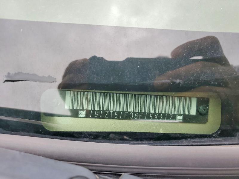Aukcja sprzedaży 2006 Chevrolet Malibu, vin: 1G1ZT51F06F158917, numer aukcji: 69388606