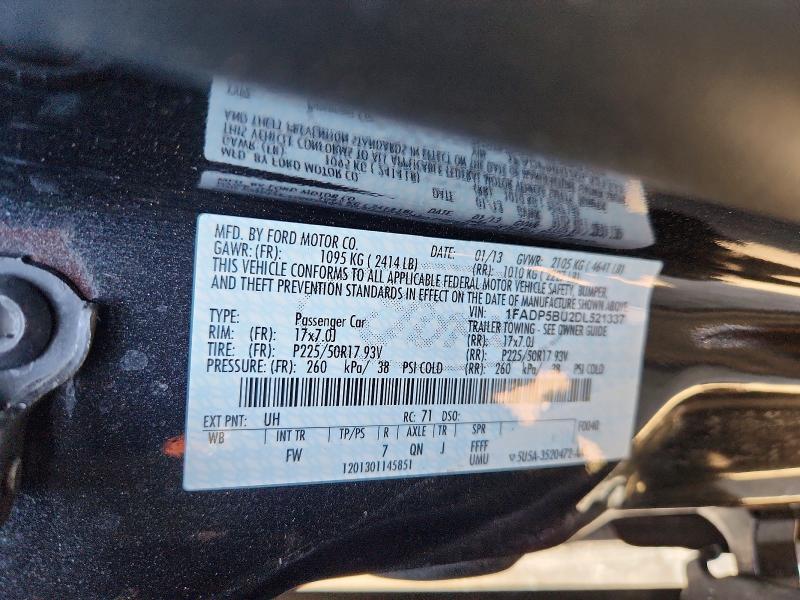 Aukcja sprzedaży 2013 Ford C-max, vin: 1FADP5BU2DL521337, numer aukcji: 68695956