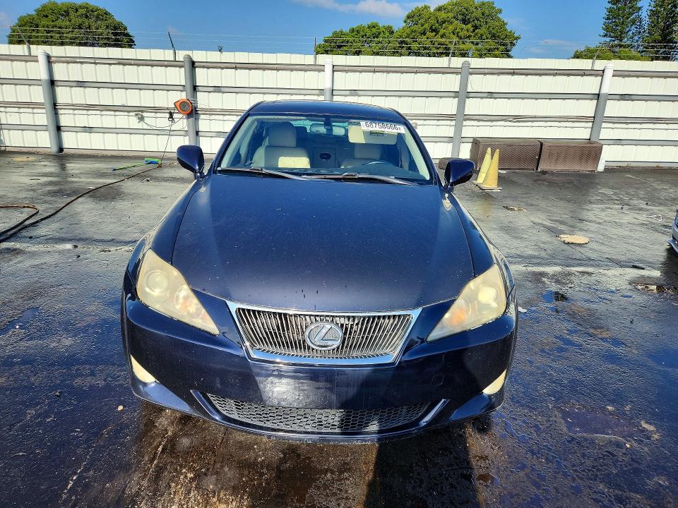 2007 Lexus Is 250 მანქანა იყიდება აუქციონზე, vin: JTHBK262772038250, აუქციონის ნომერი: 68758666