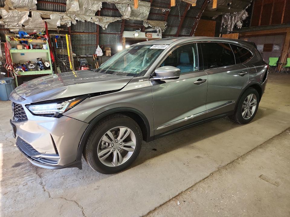 2025 Acura Mdx მანქანა იყიდება აუქციონზე, vin: 5J8YE1H36SL003707, აუქციონის ნომერი: 68812356