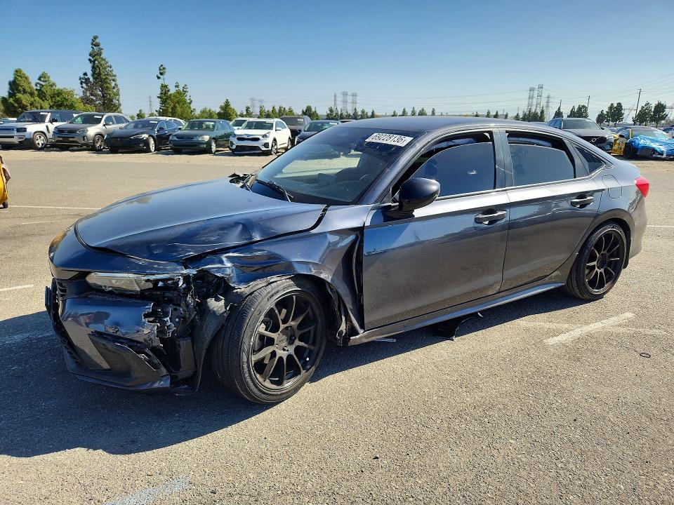 69228136 :رقم المزاد ، 2HGFE2F56NH539267 vin ، 2022 Honda Civic مزاد بيع