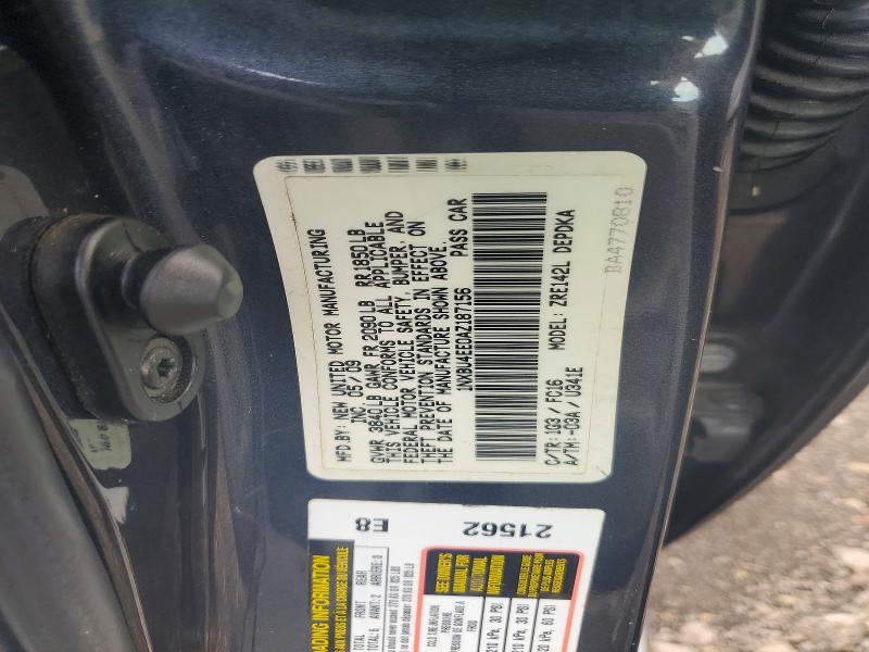 Продаж на аукціоні авто 2010 Toyota Corolla, vin: 1NXBU4EE0AZ187156, номер лоту: 68956436