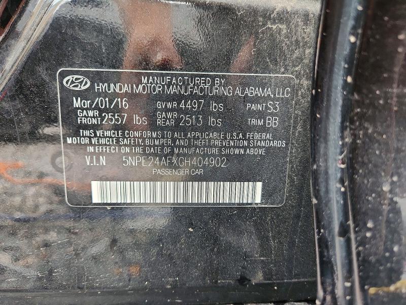 Продаж на аукціоні авто 2016 Hyundai Sonata, vin: 5NPE24AFXGH404902, номер лоту: 68213636