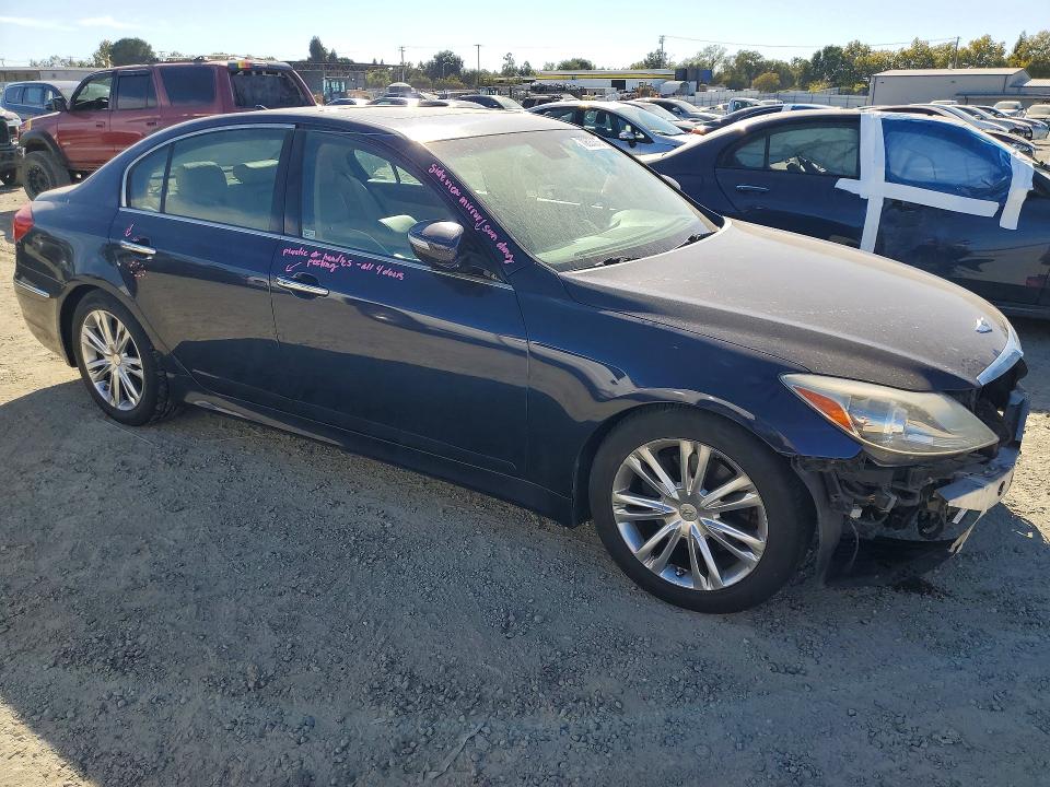 70805376 :رقم المزاد ، KMHGC4DD5CU203520 vin ، 2012 Hyundai Genesis مزاد بيع