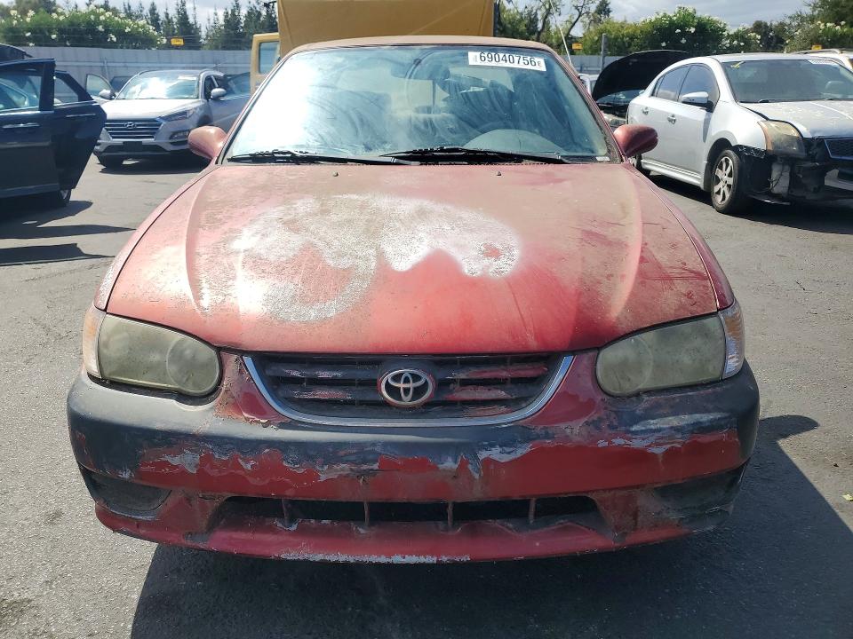2001 Toyota Corolla მანქანა იყიდება აუქციონზე, vin: 1NXBR12E81Z542935, აუქციონის ნომერი: 69040756