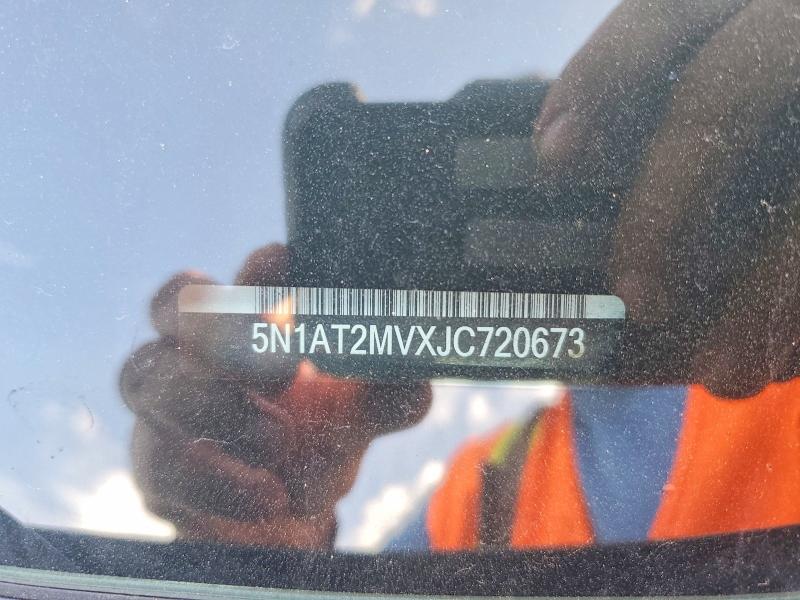 68559706 :رقم المزاد ، 5N1AT2MVXJC720673 vin ، 2018 Nissan Rogue مزاد بيع