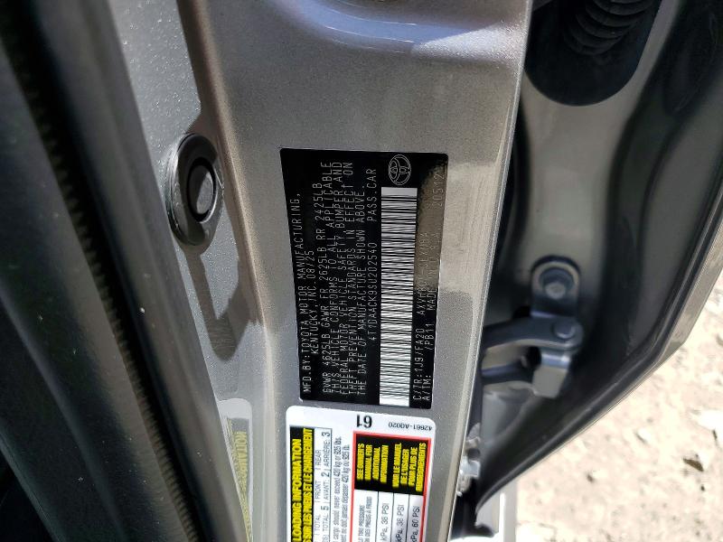 Продаж на аукціоні авто 2025 Toyota Camry, vin: 4T1DAACK9SU202540, номер лоту: 68377166