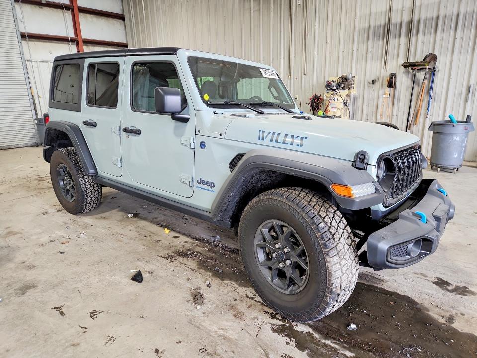 Продаж на аукціоні авто 2024 Jeep Wrangler, vin: 1C4RJXN68RW166223, номер лоту: 68752466