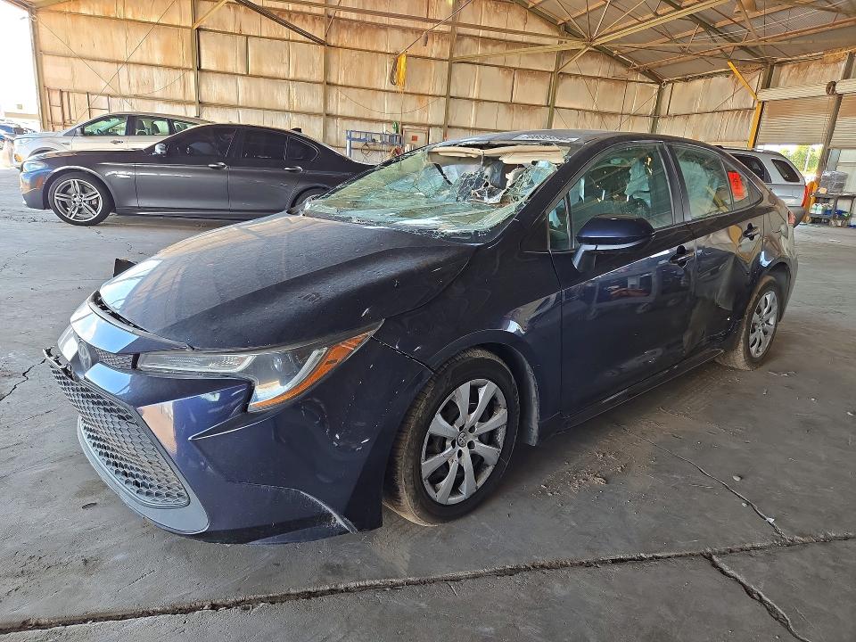 Продаж на аукціоні авто 2021 Toyota Corolla, vin: 5YFEPMAE7MP175456, номер лоту: 70800496