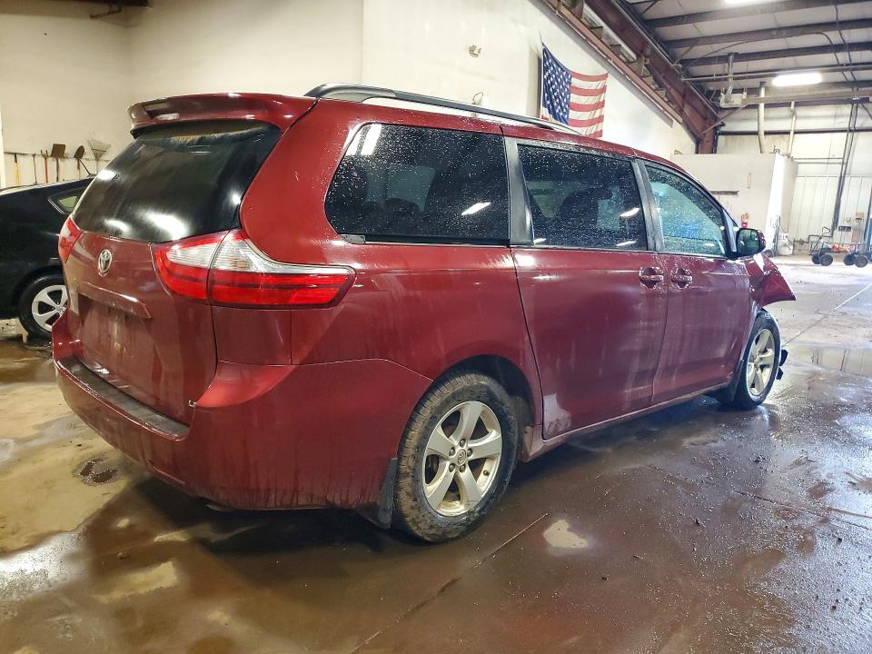 Aukcja sprzedaży 2017 Toyota Sienna, vin: 5TDKZ3DCXHS815450, numer aukcji: 67895236