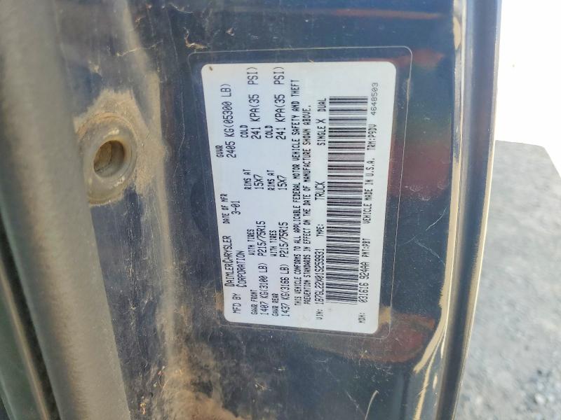 68714266 :رقم المزاد ، 1B7GL22X01S259931 vin ، 2001 Dodge Dakota مزاد بيع