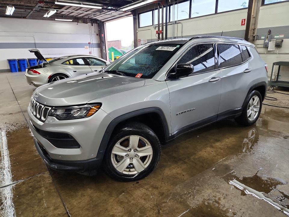 2022 Jeep Compass მანქანა იყიდება აუქციონზე, vin: 3C4NJDBB8NT103007, აუქციონის ნომერი: 67356366