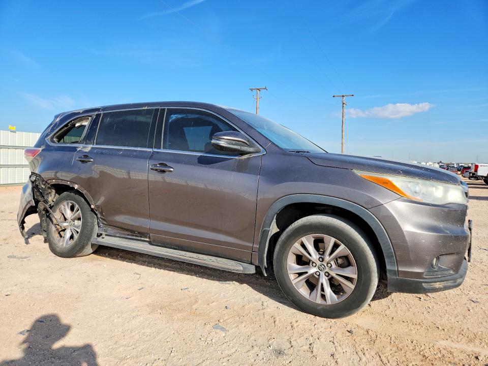 2016 Toyota Highlander მანქანა იყიდება აუქციონზე, vin: 5TDZKRFH0GS125753, აუქციონის ნომერი: 70831226