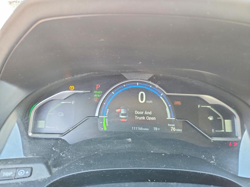2018 Honda Clarity მანქანა იყიდება აუქციონზე, vin: JHMZC5F18JC011922, აუქციონის ნომერი: 69093516