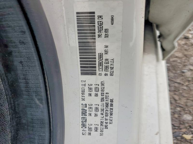 Aukcja sprzedaży 2012 Chrysler 200, vin: 1C3CCBBB6CN298869, numer aukcji: 67394176
