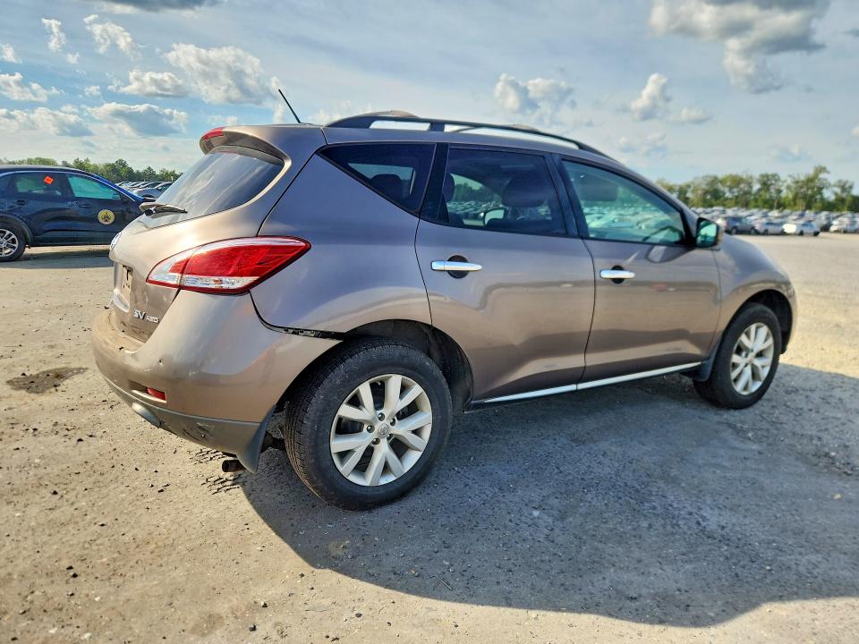 2011 Nissan Murano მანქანა იყიდება აუქციონზე, vin: JN8AZ1MW3BW169559, აუქციონის ნომერი: 67804576