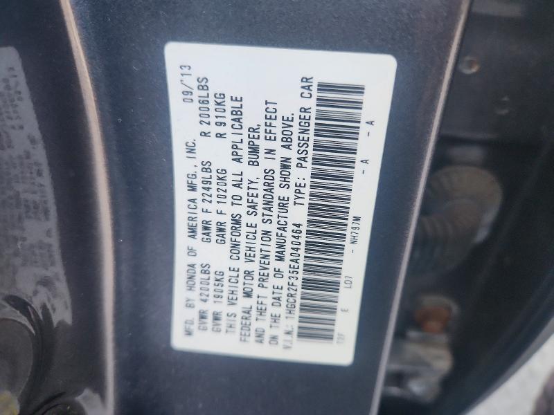 Продаж на аукціоні авто 2014 Honda Accord, vin: 1HGCR2F35EA040464, номер лоту: 71162056
