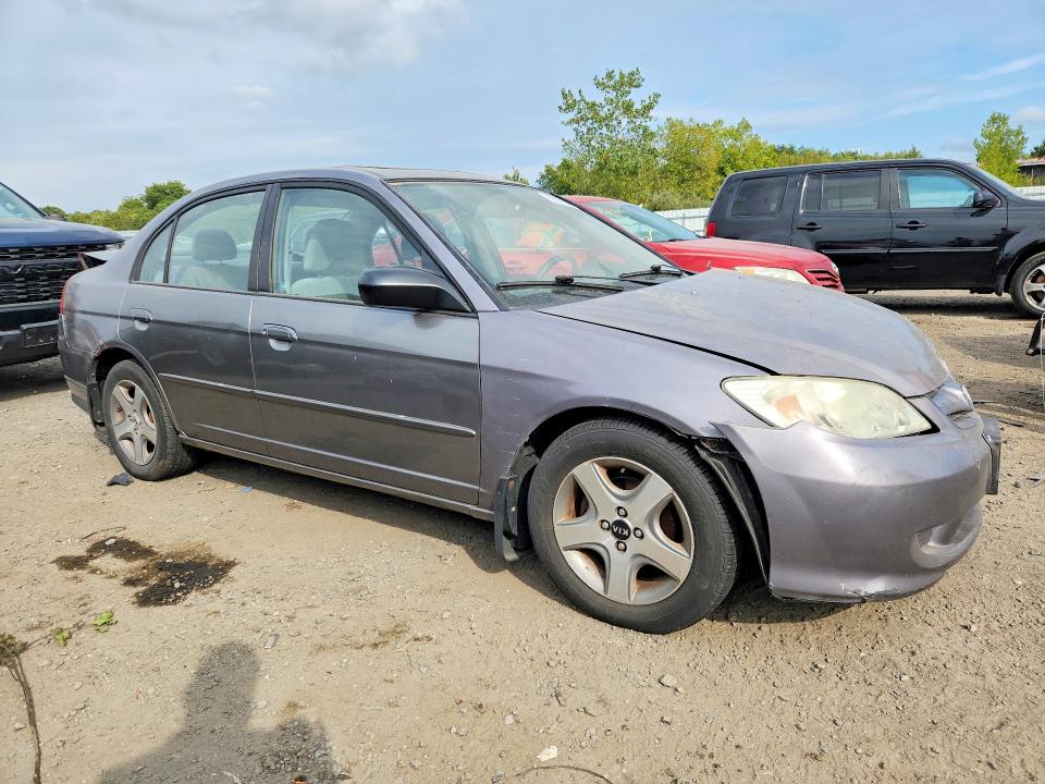 Продажа на аукционе авто 2005 Honda Civic, vin: 2HGES26715H552000, номер лота: 68931486