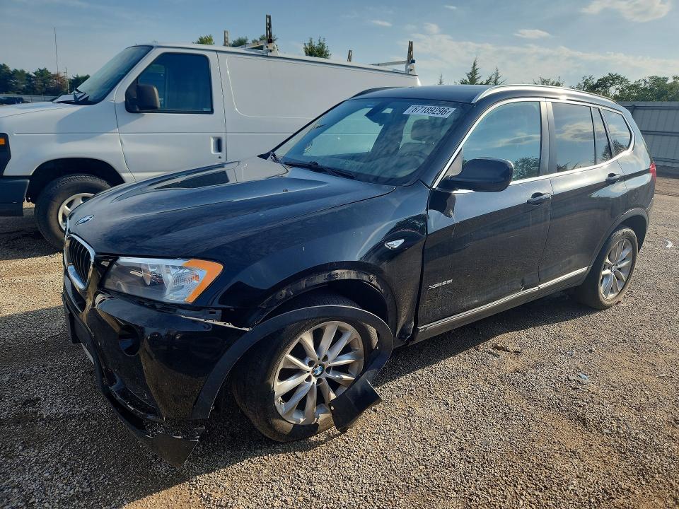 2013 Bmw X3 მანქანა იყიდება აუქციონზე, vin: 5UXWX9C55D0A11701, აუქციონის ნომერი: 67189296