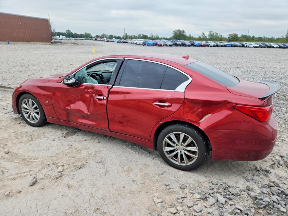 2014 Infiniti Q50 მანქანა იყიდება აუქციონზე, vin: JN1BV7AR3EM698039, აუქციონის ნომერი: 67483496