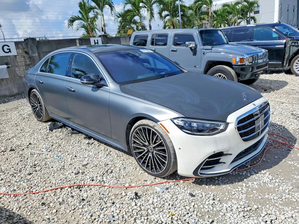 67725396 :رقم المزاد ، W1K6G7GB5NA105145 vin ، 2022 Mercedes-benz S مزاد بيع