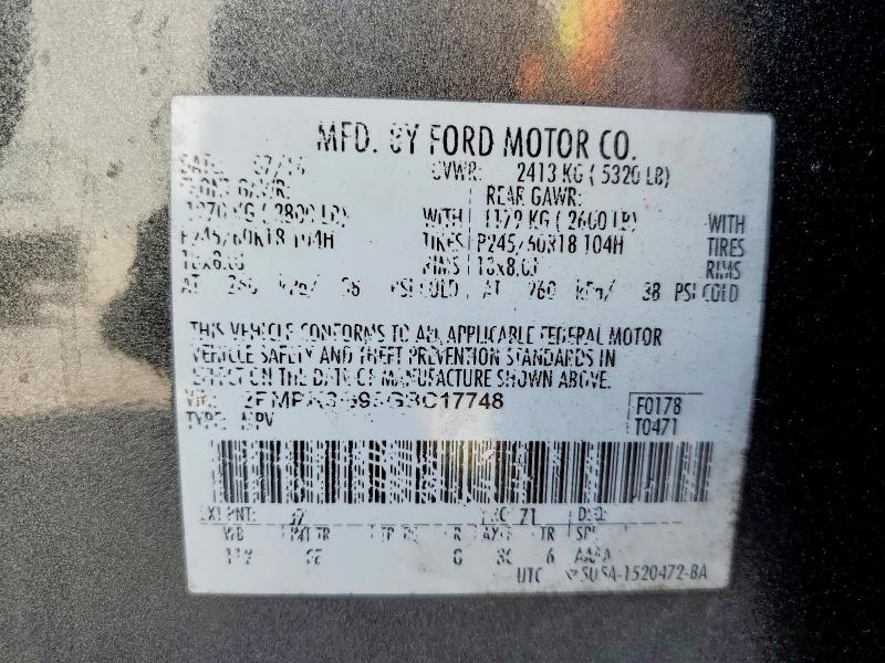 Продажа на аукционе авто 2016 Ford Edge, vin: 2FMPK3G96GBC17748, номер лота: 70167806
