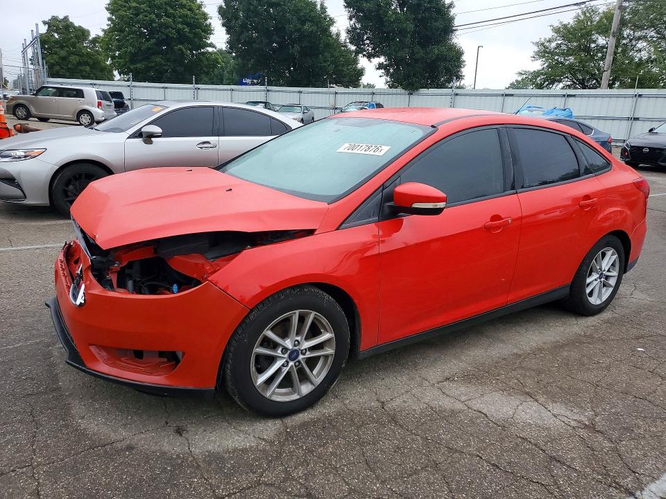 2016 Ford Focus მანქანა იყიდება აუქციონზე, vin: 1FADP3F27GL336136, აუქციონის ნომერი: 70017876