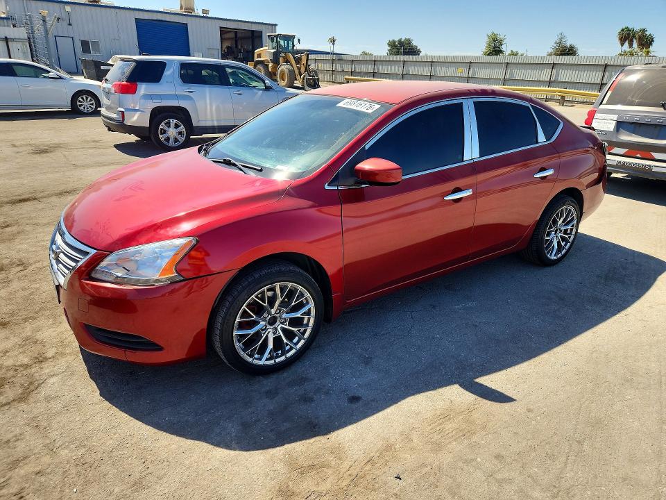 2015 Nissan Sentra მანქანა იყიდება აუქციონზე, vin: 3N1AB7AP9FY354247, აუქციონის ნომერი: 69816176