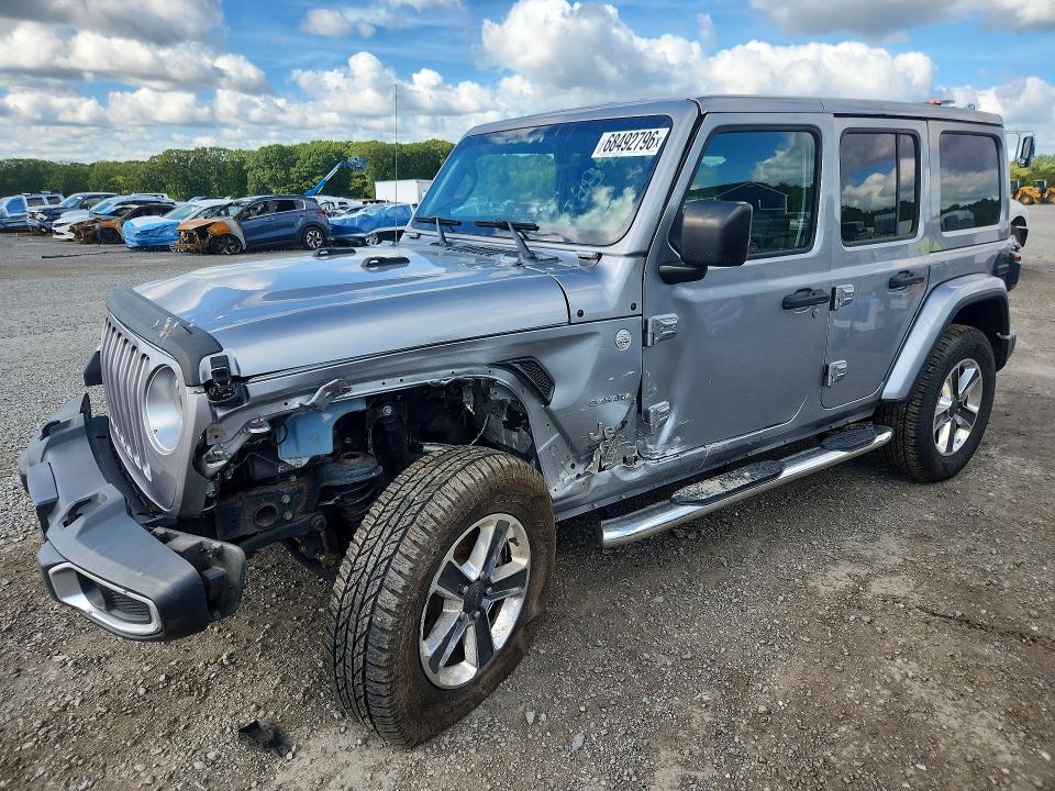 2018 Jeep Wrangler Unlimited მანქანა იყიდება აუქციონზე, vin: 1C4HJXEGXJW192959, აუქციონის ნომერი: 68492796