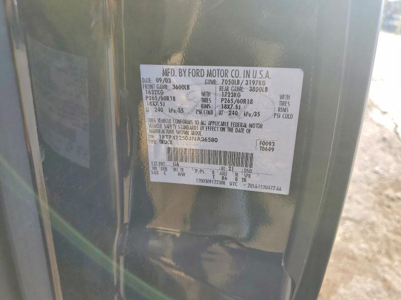 Продаж на аукціоні авто 2004 Ford F150, vin: 1FTPX12504NA36580, номер лоту: 69986146