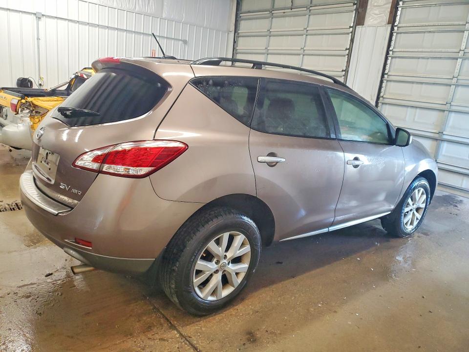 2011 Nissan Murano მანქანა იყიდება აუქციონზე, vin: JN8AZ1MW4BW168937, აუქციონის ნომერი: 70041306