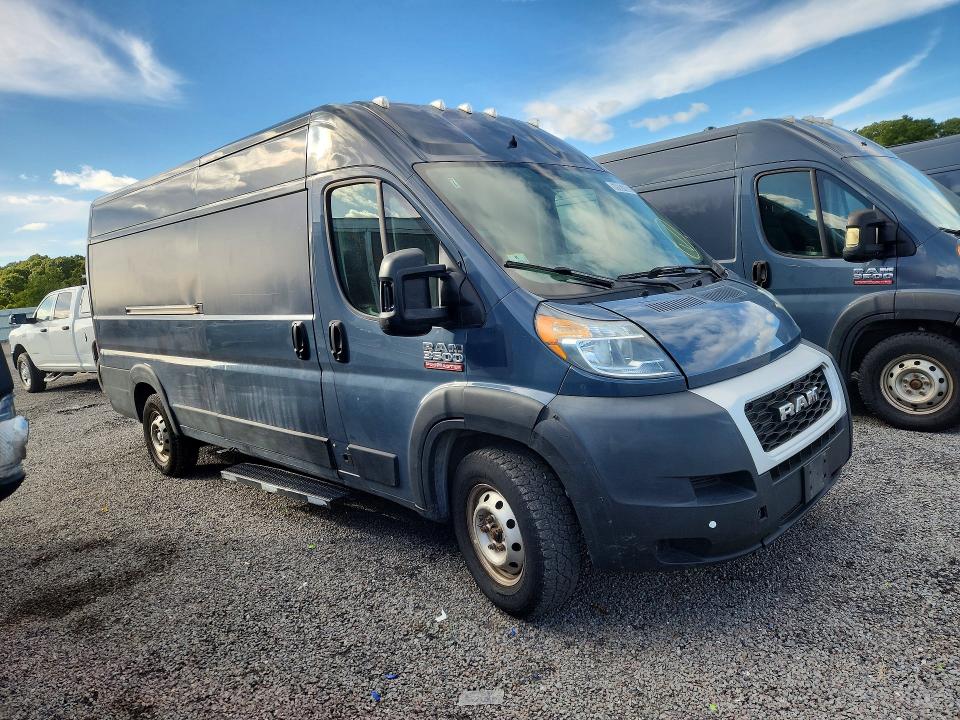 2020 Ram Promaster 3500 მანქანა იყიდება აუქციონზე, vin: 3C6URVJG3LE136318, აუქციონის ნომერი: 69907686