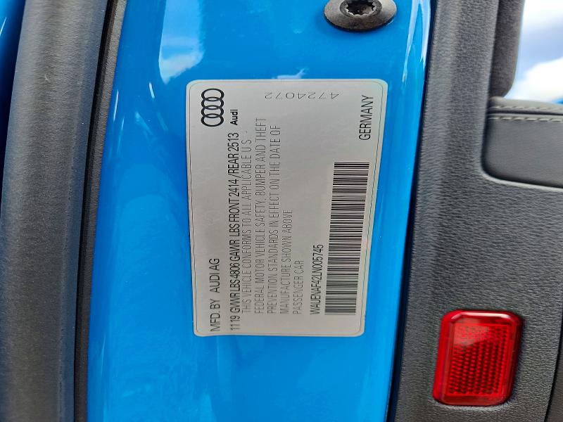 Продаж на аукціоні авто 2020 Audi A4, vin: WAUENAF42LN005745, номер лоту: 68814866