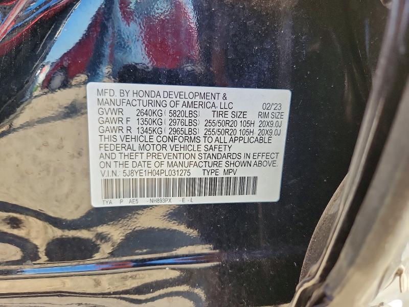 Продажа на аукционе авто 2023 Acura Mdx, vin: 5J8YE1H04PL031275, номер лота: 69040896