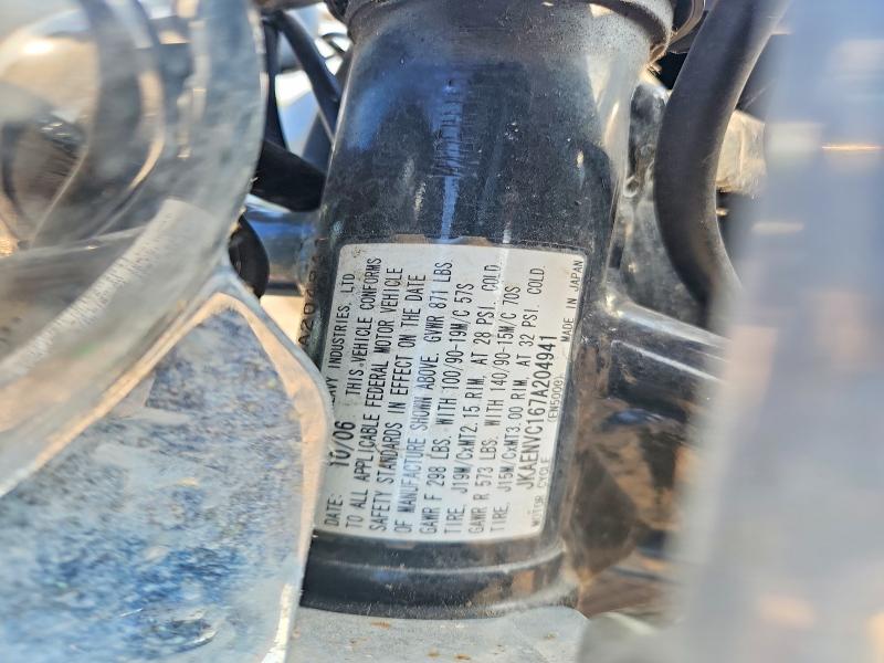 67852946 :رقم المزاد ، JKAENVC167A204941 vin ، 2007 Kawasaki En500 مزاد بيع